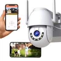 【JOOAN 2K Outdoor Waterproof Wireless WiFi Security Camera 】 IP66 Waterproof, 360° PTZ Rotation, Motion Detection Alarm,...