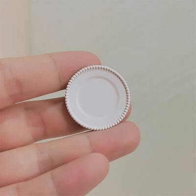 Spray Printed Alloy Plates Miniature Ornaments