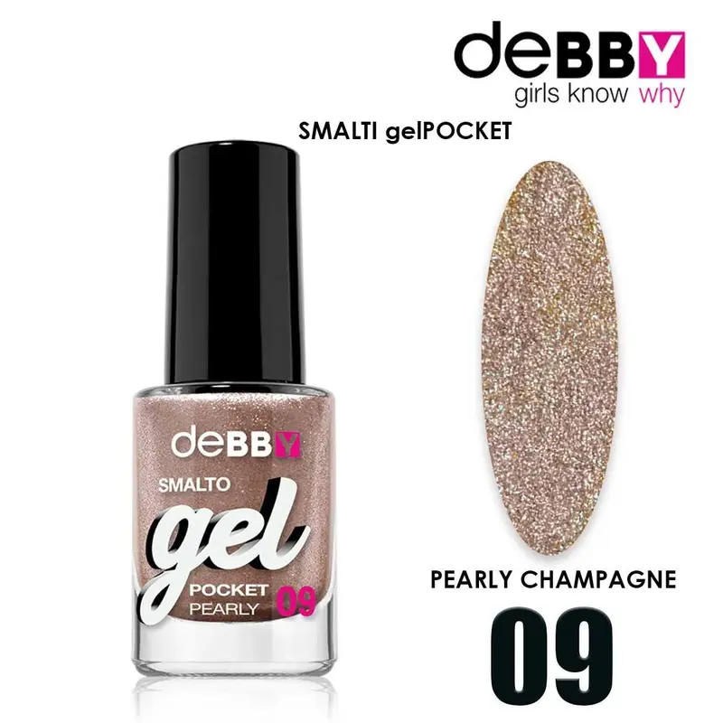 Debby Gel Polish Pocket 09 Pearly Champagne