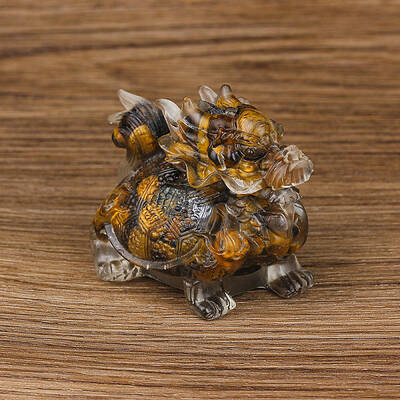Resin Dragon Display Decoration