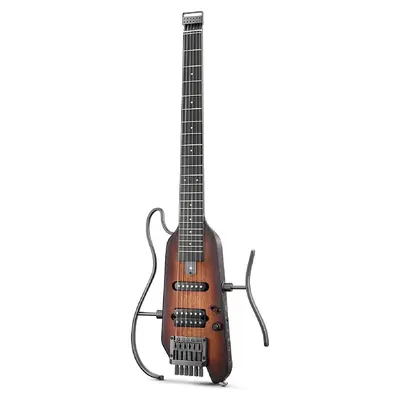 Donner HUSH™ X Electric Guitar - Sunburst / Guitar