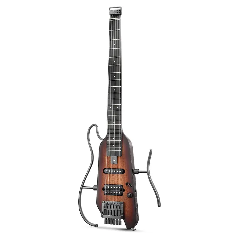Donner HUSH™ X Electric Guitar - Sunburst / Guitar