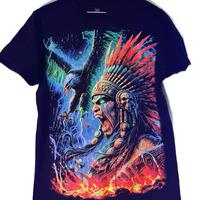 Guerrero Enojado T-shirt for Men - Graphic Design, Suitable for Men, Casual Style, Ideal for Lifestyle Wear - Menswear, Top T...