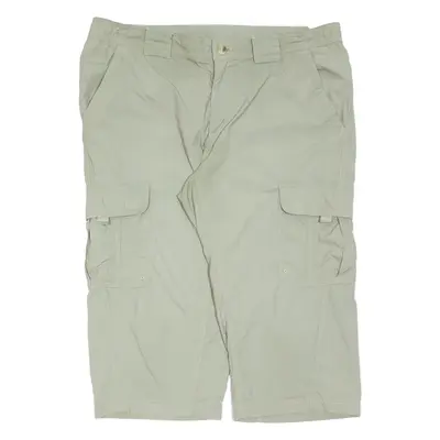 COLUMBIA Mens Cargo Shorts Green Relaxed L W38