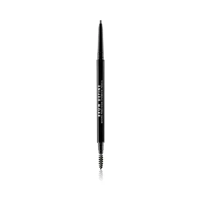 MUA Makeup Academy Define Precision Eyebrow Pencil with Brush Color Grey