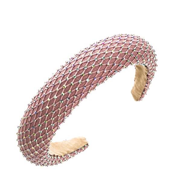 Full Rhinestone Sponge Hair Bands