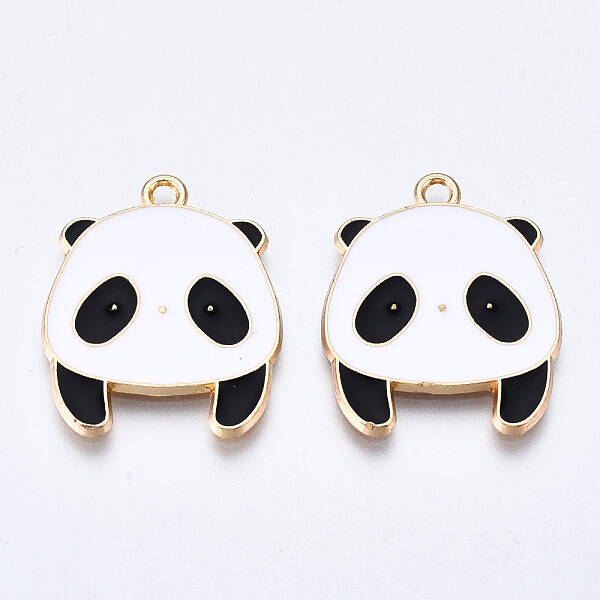 Alloy Enamel Pendants