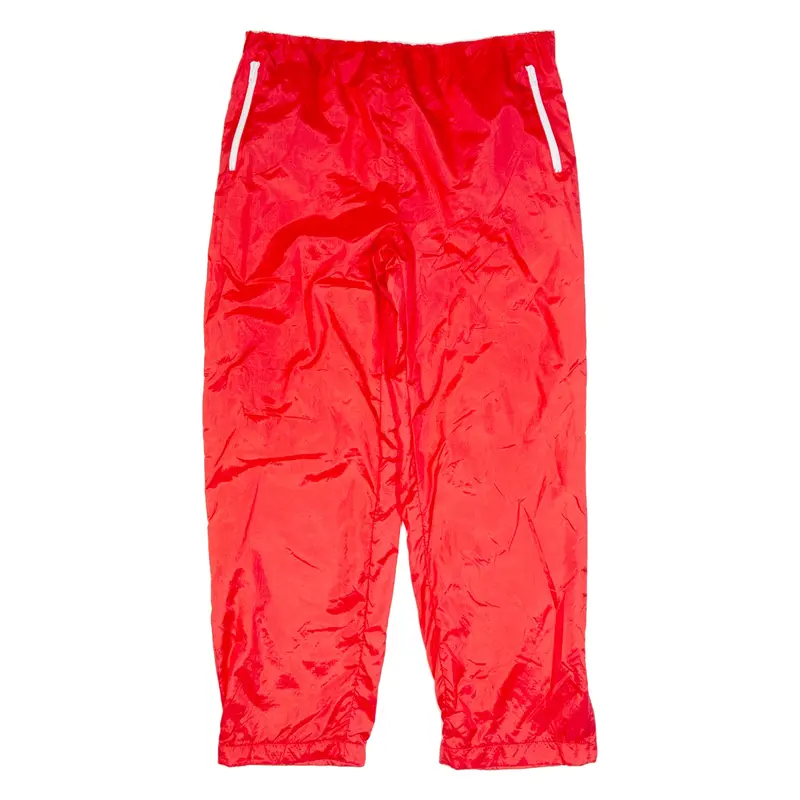 Mesh Lined Mens Snow Pants Red Straight XL W37 L30