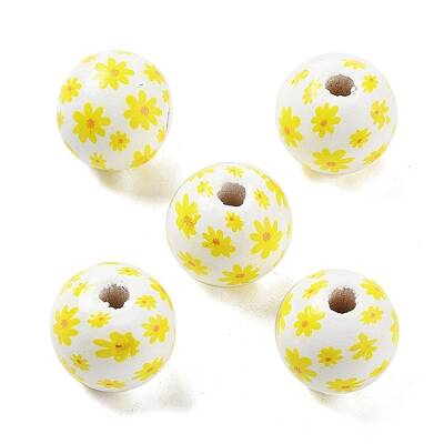 Wood European Beads