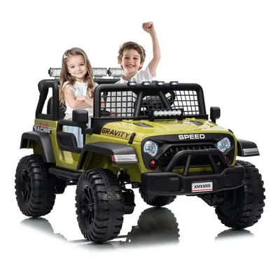 Garvee Ride - P Series: 2 Seater Ride On Car for Kids, 24V Electric Truck with Parent Remote Control, Spring Suspension, 2 Sp...