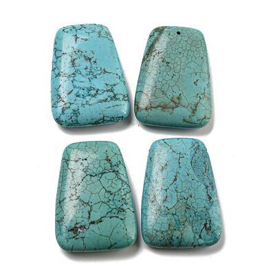 Natural Howlite Dyed Beads