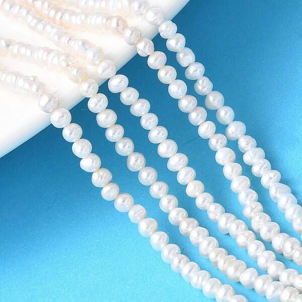 Natural Cultured Freshwater Pearl Beads Strands