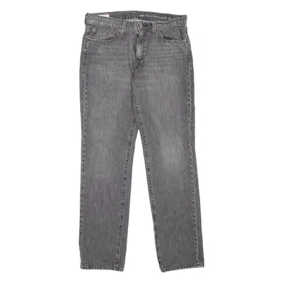 LEVI'S 511 Jeans Premium Mens Grey Slim Straight Stone Wash W32 L32