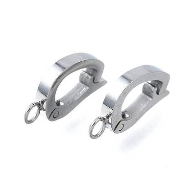 304 Stainless Steel Fold Over Clasps