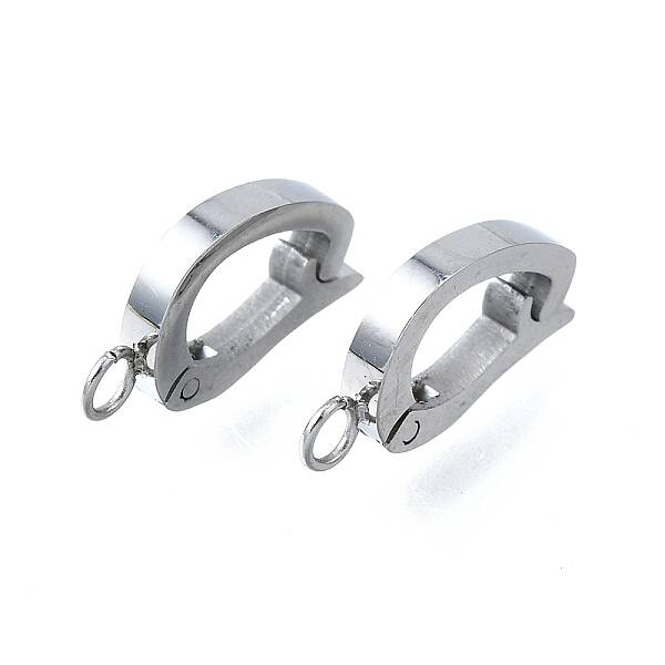 304 Stainless Steel Fold Over Clasps