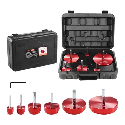 VEVOR PVC Pipe Reamer Kit, Aluminum Alloy, PVC Pipe Fitting Reamer Plumbing Tools Kit, PVC Socket Saver for SCH 40, Contains ...