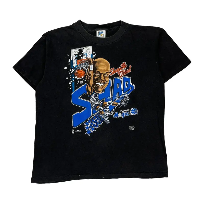 Orlando Magic Shaquille O’Neal Official Fan Sportswear Nba T-Shirt - Large Black Cotton