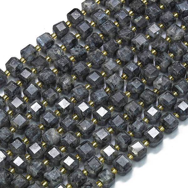 Natural Larvikite Beads Strands