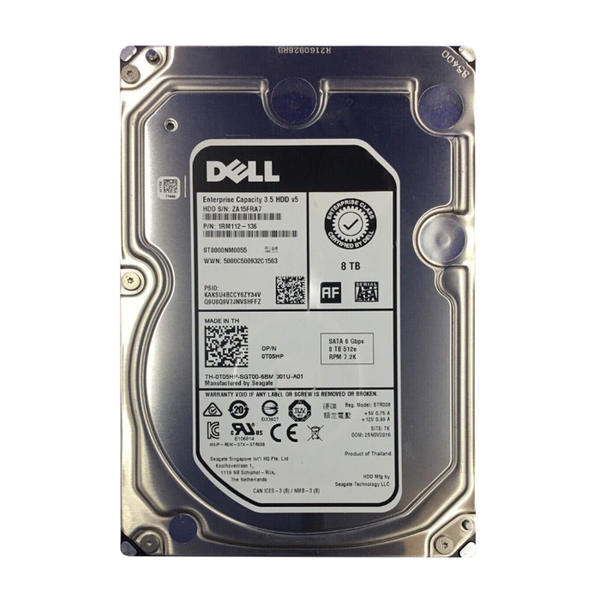 1RM112-136 Seagate 8TB 6Gb/s SATA 7200 3.5-inch 256MB Hard Drive