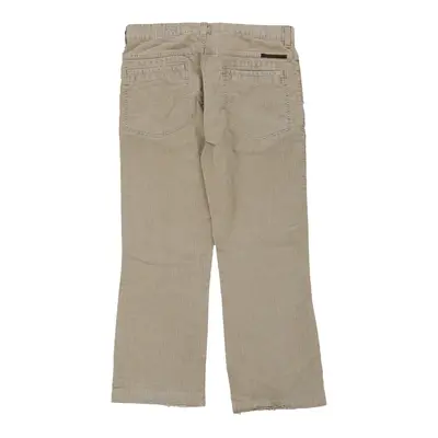 Gas Trousers - 35W 29L Beige Cotton