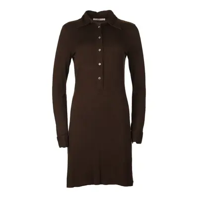 Red Valentino Polo Dress - Medium Brown Viscose Blend