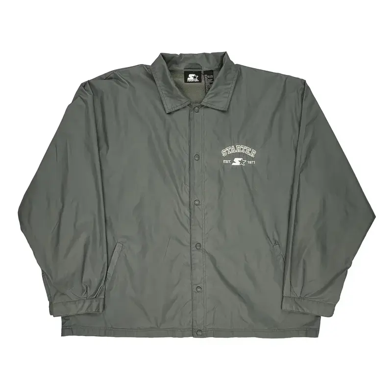 Starter Jacket - XL Grey Nylon
