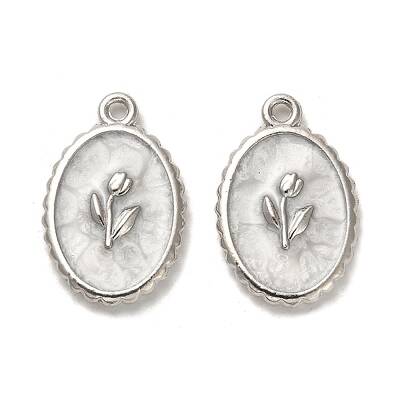 Alloy Enamel Pendants
