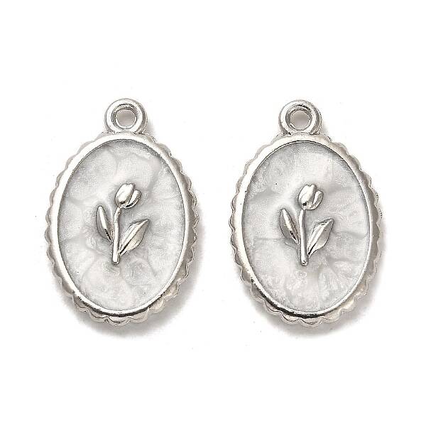 Alloy Enamel Pendants