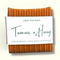 Turmeric & Manuka Honey – Skin Brightening & Hyperpigmentation natural soap bar