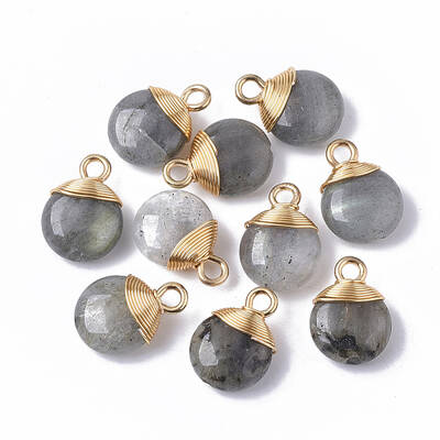 Natural Labradorite Pendants