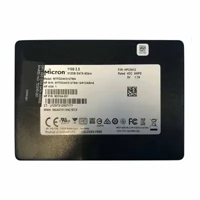 903104-001 HP 512GB Triple-Level Cell SATA 6Gb/s 2.5-Inch Solid State Drive