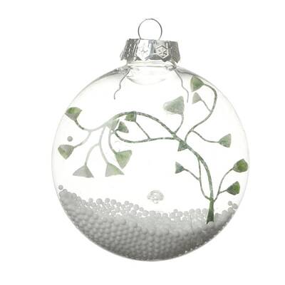Transparent Plastic Fillable Ball Pendants Decorations