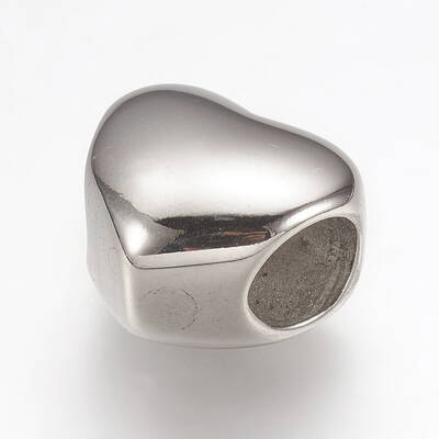 Non-Tarnish 316 Surgical Stainless Steel European Beads