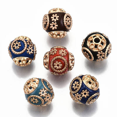 Round Handmade Indonesia Beads