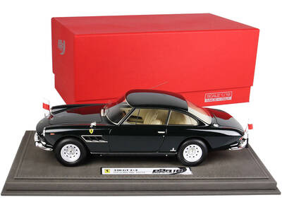 Ferrari 330 GT 2+2 Series Pace Car Black 24 Hours of Le Mans (1966) with DISPLAY CASE Limited Edition to 199 pieces Worldwide...