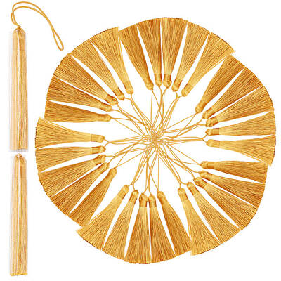 25Pcs Polyester Big Pendants Decorations