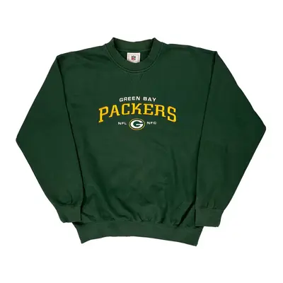 Green Bay Packers Nfl Graphic Sweatshirt - XL Green Cotton Blend