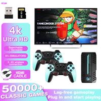 UTX【 No Freeze 50000 Games in 1】 Retro Game Console Stick with Dual 2.4G Wireless Controllers Plug & Play TV Video Gaming...