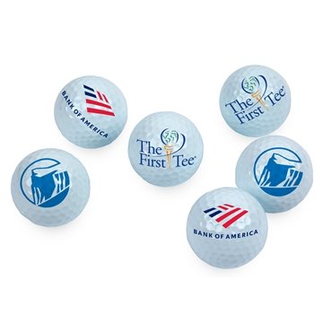 6 Custom Golf Balls - Dozen Pack