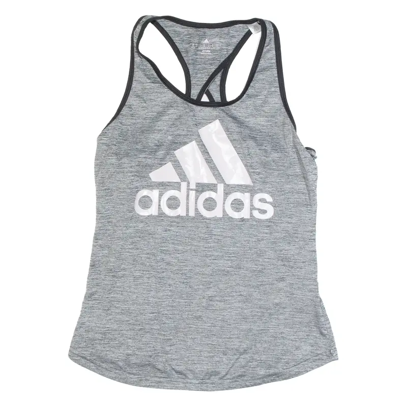 ADIDAS Womens Vest Grey Sleeveless S