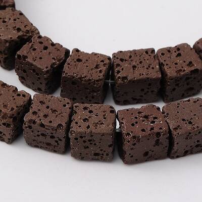 Natural Lava Rock Beads Strands