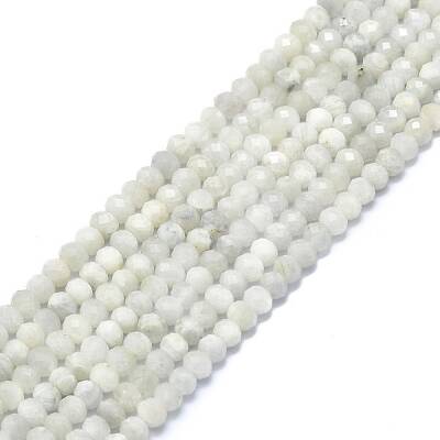 Natural Rainbow Moonstone Beads Strands
