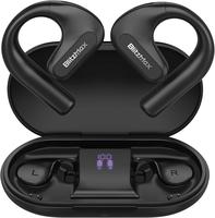 Open Ear Headphones Call Noise Cancellation, Comfort Wear, Enhanced Bass, True Wireless Earbuds for LED Power Display, 60H Pl...