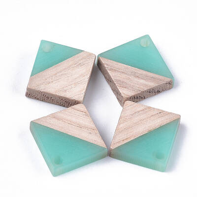 Resin & Wood Pendants