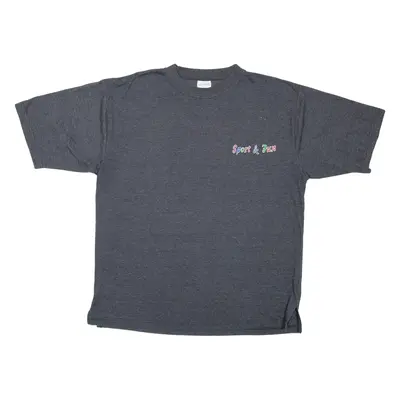 Sport & Fun Mens T-Shirt Grey 2XL