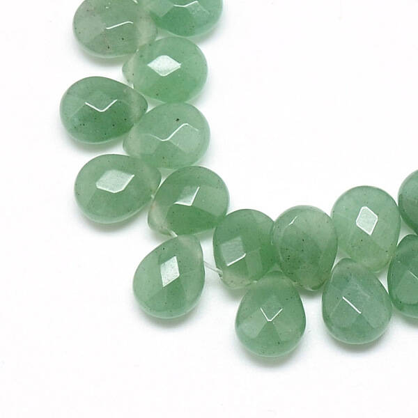Natural Green Aventurine Gemstone Beads Strands