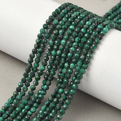 Natural Malachite Beads Strands