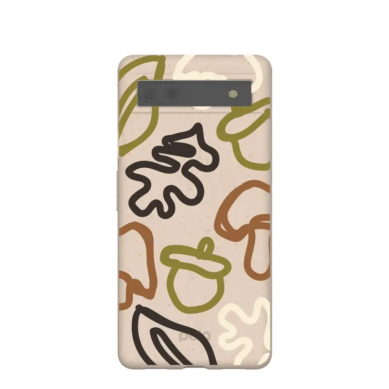 Seashell Forest Gems Google Pixel 6a Case