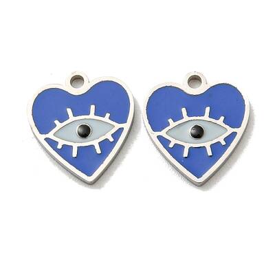 304 Stainless Steel Enamel Charms