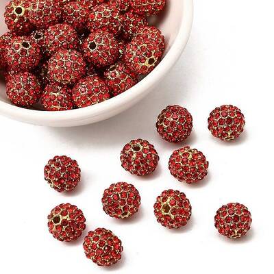 Alloy Rhinestone Beads